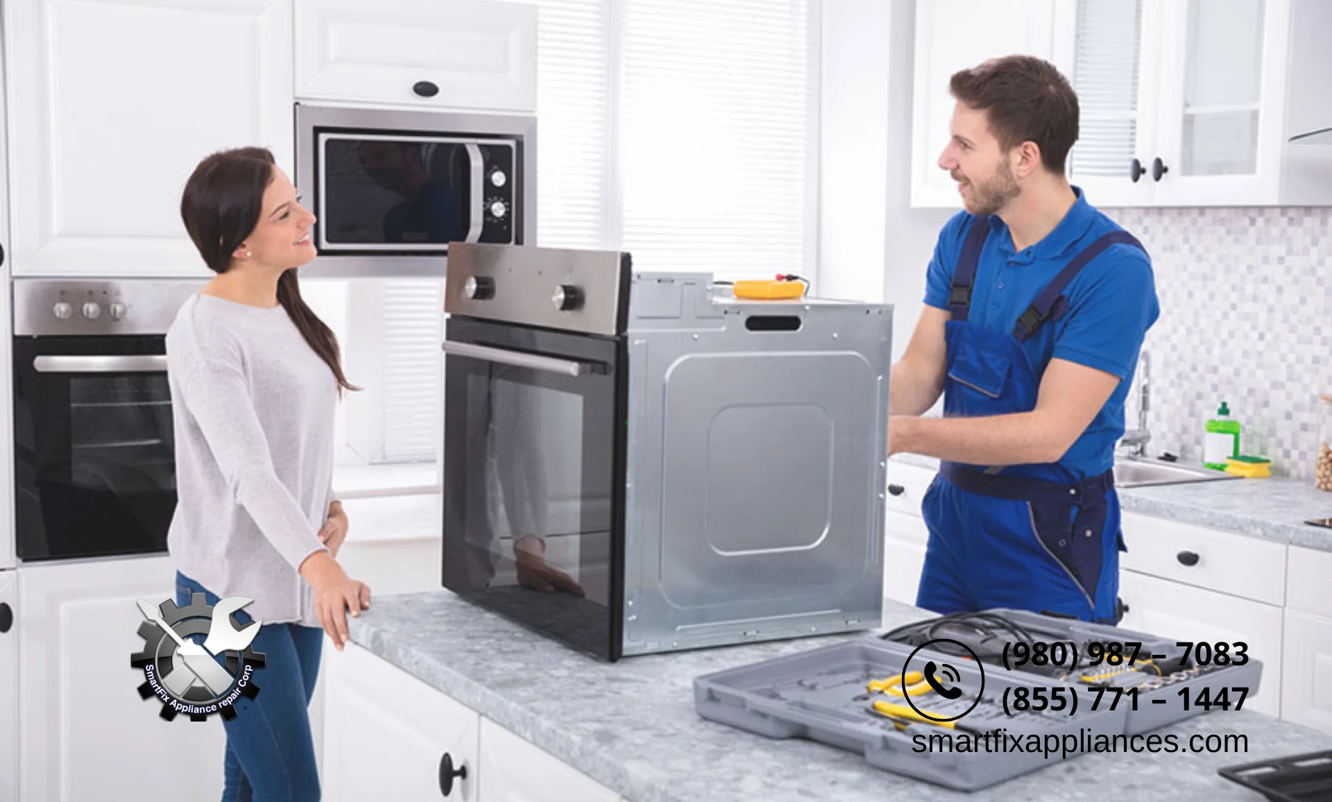 Same-day appliance repair in Charlotte, NC