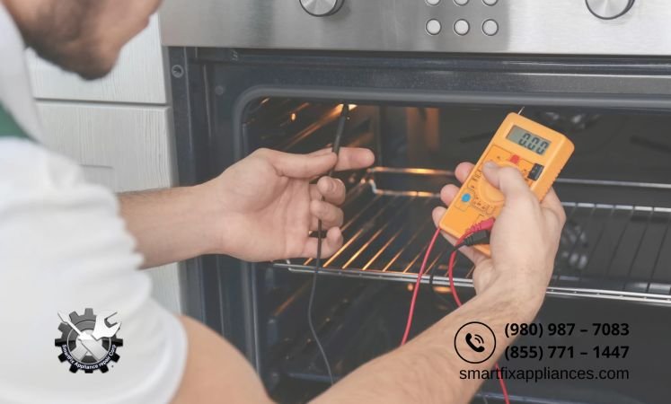 The thermostat in oven stopped working properly