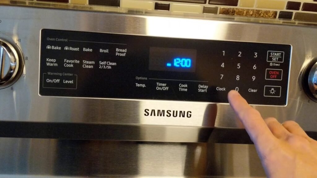 Oven display is flickering