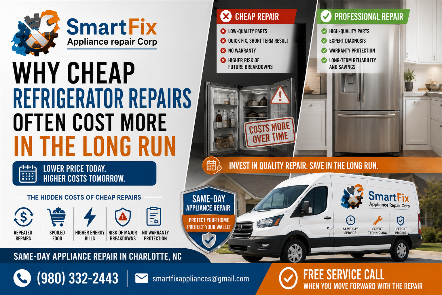 cheap refrigerator repair